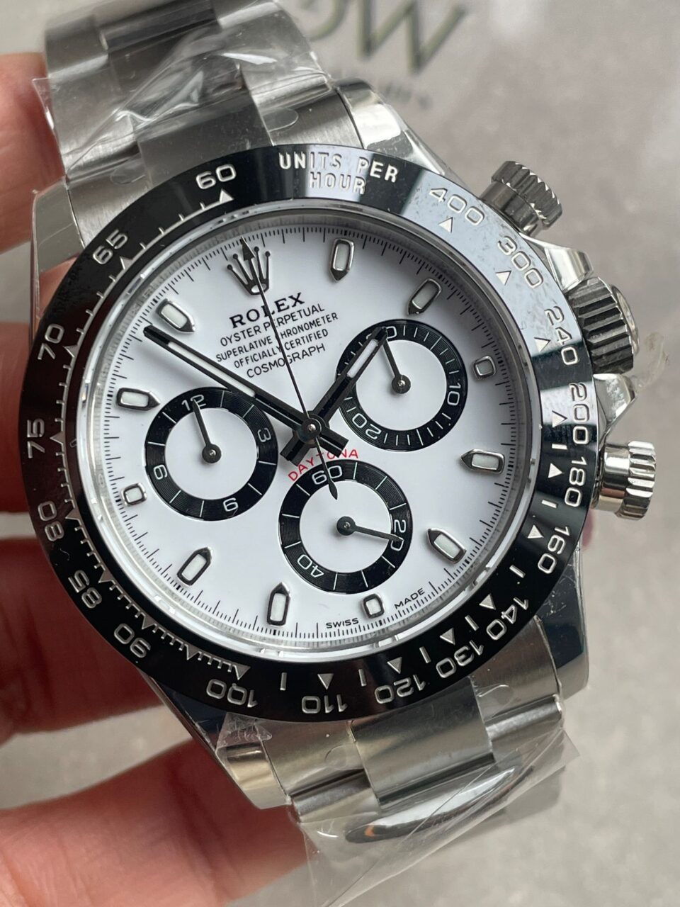btf factory 1:1 daytona 116500ln best edition PANDA white dial sa4130