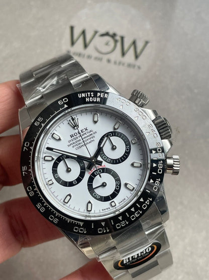 btf factory 1:1 daytona 116500ln best edition PANDA white dial sa4130