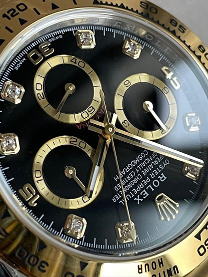 BTF Factory 1:1 Daytona 116503 904L YG/SS Black Dial A4130