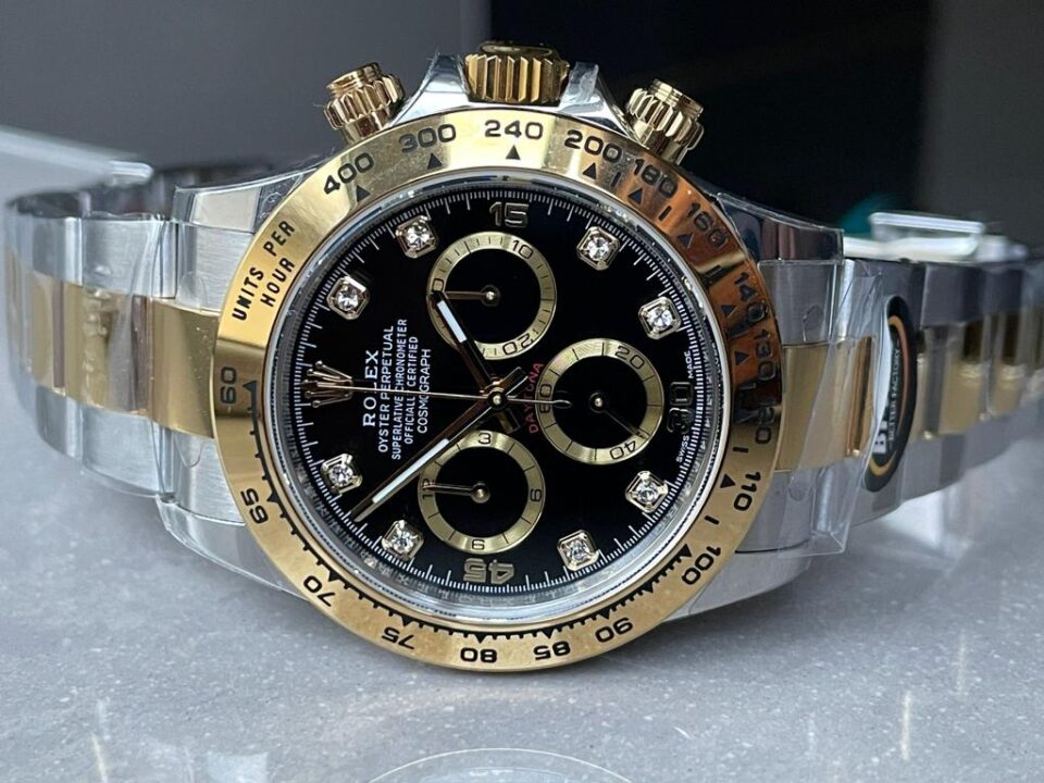 BTF Factory 1:1 Daytona 116503 904L YG/SS Black Dial A4130