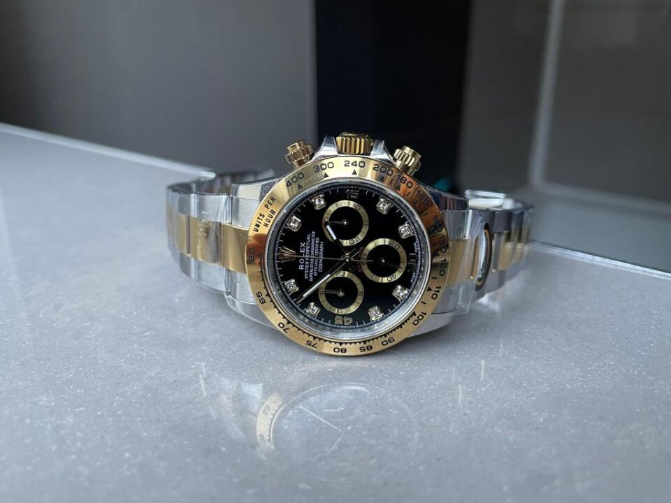 BTF Factory 1:1 Daytona 116503 904L YG/SS Black Dial A4130