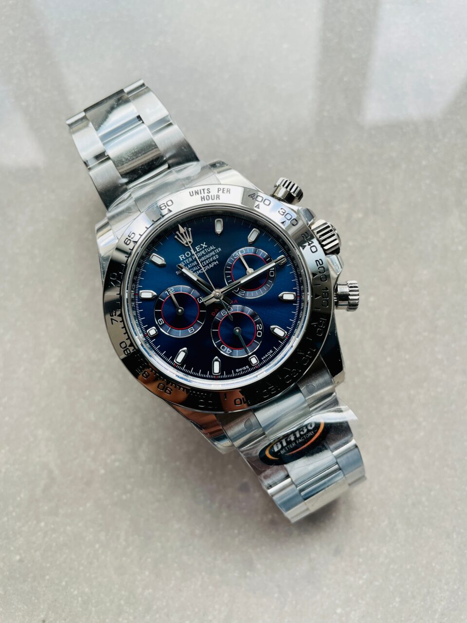BTF factory 1:1 Daytona 116509 Best Edition Blue Dial SA4130 V2